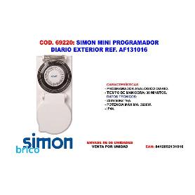 SIMON MINI PROGRAMADOR DIARIO EXTERIOR AF131016