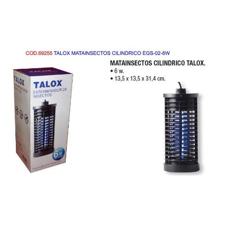 TALOX MATAINSECTOS CILINDRICO EGS-02-6W