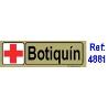 PLACA ADH.BOTIQUIN  PVC 53X165MM 4881 BL FINSTOCK