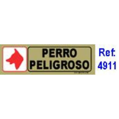 PLACA ADH.PERRO PELIPVC 53X165MM 4911 BL FINSTOCK