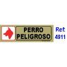 PLACA ADH.PERRO PELIPVC 53X165MM 4911 BL FINSTOCK