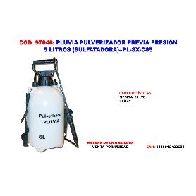 PLUVIA PULVERIZADOR PREVIA PRESION 5 L (SULFATADORA) PL-SX-CS5
