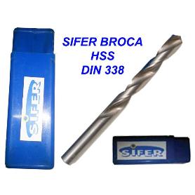 SIFER BROCA HSS DIN 338    3.25 MM (CAJA 10 UNIDADES)