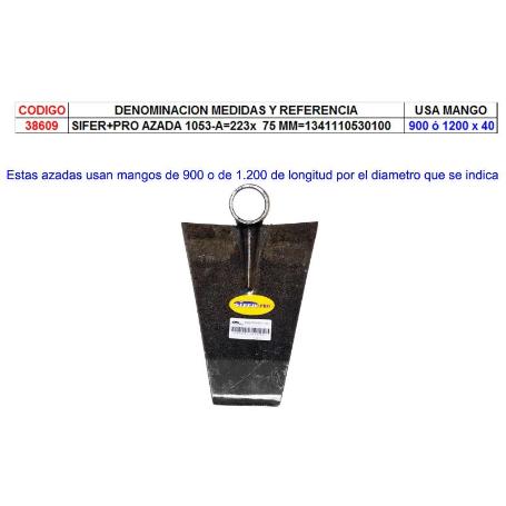 SIFER+PRO AZADA 1053-A 223X  75 MM 1341110530100