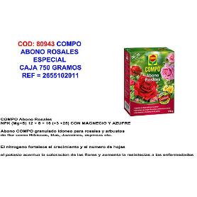 COMPO ABONO ROSALES 750 GR 2655102011