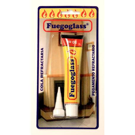 FUEGOGLASS PACK TUBO COLA REFRACTARIA 50 ML B0243