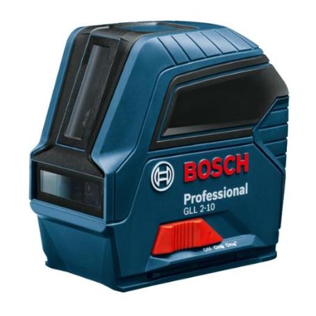 BOSCH PROFESSIONAL NIVEL LÁSER GLL 2-10 (LÁSER ROJO, ALCANCE: HASTA 10&NBSP;M, 3 PILAS AA, ESTUCHE)