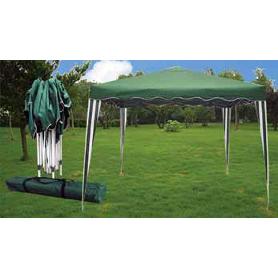 BAMBU PERGOLA PLEGABLE 3,0X3,0X2,5METROS BLANCA+VERDE DG(DP)-002