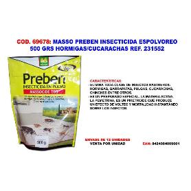 MASSO PREBEN INSECTICIDA POLVO TALQUERA RASTREROS 500 G  231552N