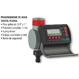 PLUVIA PROGRAMADOR RIEGO   8 PROGRAMAS DIGITAL  PLSD21002