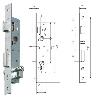 MCM CERRADURA EMBUTIR METALICA 1650-21 18 INOX CILIND.EURP.30X30