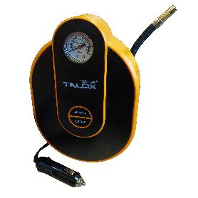 TALOX MINI COMPRESOR PARA COCHE 12V+3 BOQUILLAS 18BAR 690003