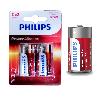 PHILIPS PILA ALCALINA POWERLIFE  LR14 C PHI-LR14 BLISTER 2 UNDS