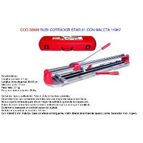 RUBI CORTADOR STAR 51 CON MALETA 14947