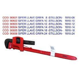 SIFER LLAVE GRIFA 10 -STILLSON-   1810-10