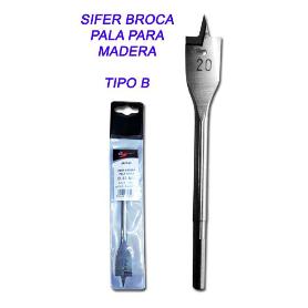 SIFER BROCA DE PALA PARA MADERA 33        TIPO B