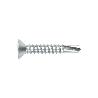 TORNILLO BROCA ROSCA CHAPA CABEZA PLANA DIN 7504-P ZINCADO LARG.R/CHAPA 32MM Ø ROSCA CHAPA 4.2MM (CAJA 500)