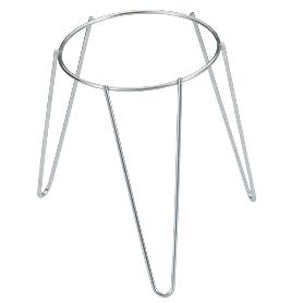 SOPORTE MACETA PIE ZINCADO 22 CMS