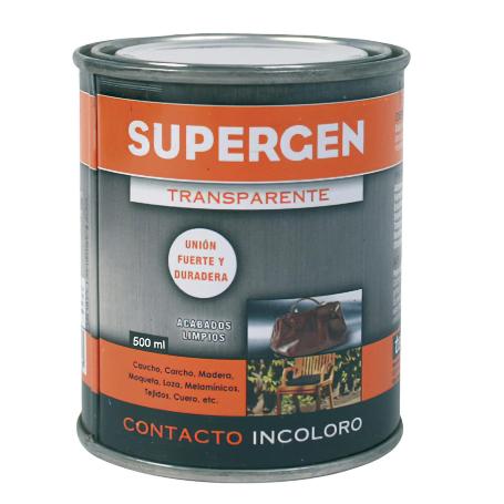 PEGAMENTO SUPERGEN INCOLORO  500 ML.