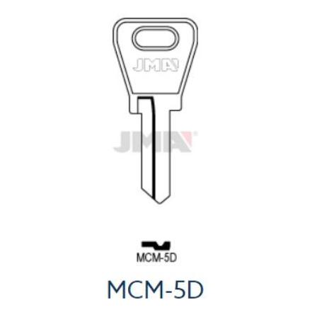 LLAVES JMA TIPO A MOD MCM- 5D (CAJA 50 UNIDADES)