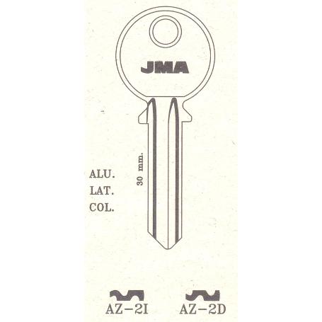 LLAVES JMA TIPO B MOD AZ-  2I (CAJA 50 UNIDADES)