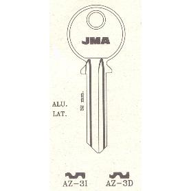 LLAVES JMA TIPO B MOD AZ-  3D (CAJA 50 UNIDADES)