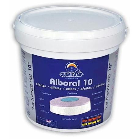 QUIMICAMP CLORO ALBORAL10 QP 3 FASES 5 KG TAB 250GR 201205