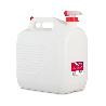 BIDON LIQUIDOS 20 L CON GRIFO BLANCO