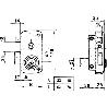 LINCE CERRADURA 5056B- 70 DCHA  SOBREPONER