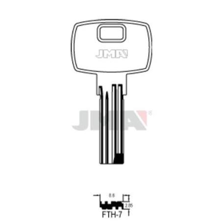 LLAVES FINSTOCK  JMA SEGURIDAD ALPACA MOD FTH-7