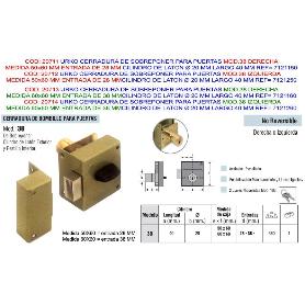 URKO CERRAD.SOBREP.38 DE 60X60 ENTR 38-CILINDRO 40 DCHA. 7121160