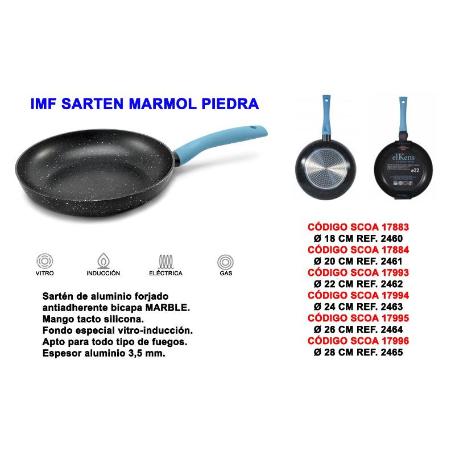 IMF FINSTOCK SARTEN MARMOL PIEDRA 22 CM REF 2462