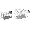 BAJA ESCURREPLATOS DESMONT.PLAS.GRISRESINA 40,5X26.5X10.2  89025