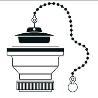 TECNO VALVULA DESAGUE LAVABO BIDE 70Ø 1-1-4 32Ø (T61) 50310