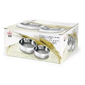 IMF FINSTOCK SET 2 TAMICES AERO INOX 12 X 4,8 CM - 20 X 5.5 CM