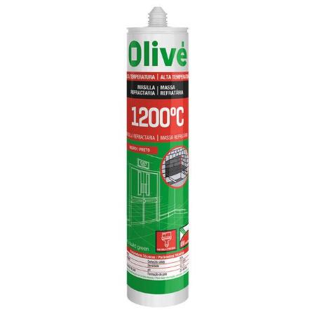 OLIVE MASILLA REFRACTARIA 1200 ºC 300 ML NEGRA