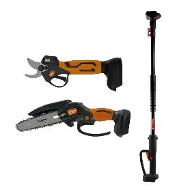 ALTUNA KIT BATERIA TIJERA AF28+MOTOSIERRA AF150+PERTIGA AF-KIT+