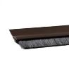 GEKO BAJO PUERTA ADH PVC PERFIL CEPILLO 1MX38MM MARRON 1400-2