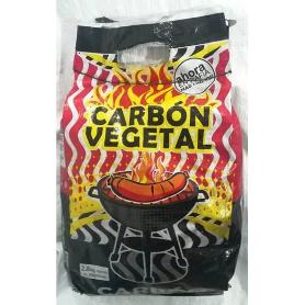 CARBON VEGETAL EN SACO DE RAFIA 2.8 KG - 15.5 L. REF 00003