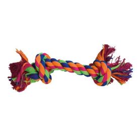 CROCI JUGUETE CUERDA 2 NUDOS S-18 CM 50GR C6AS0114