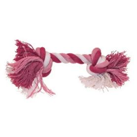 CROCI JUGUETE CUERDA 2 NUDOS ROSA S-15 CM C6098299