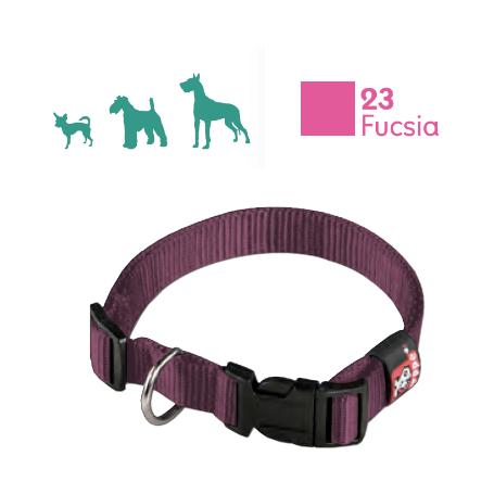 ARPPE COLLAR NYLON BASIC REGULABLE FUC 15-25CM X 1 CM 2240011023