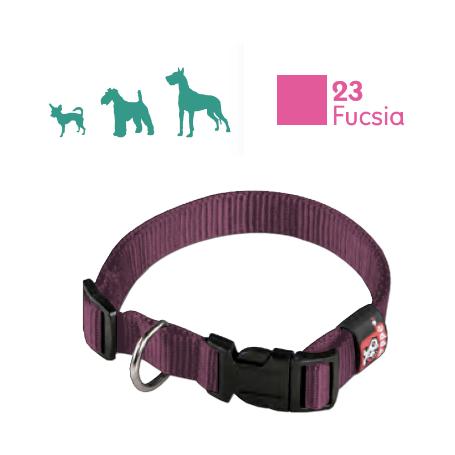 ARPPE COLLAR NYLON BASIC REGULABLE FUC 40-67CM X 3 CM 2240016023