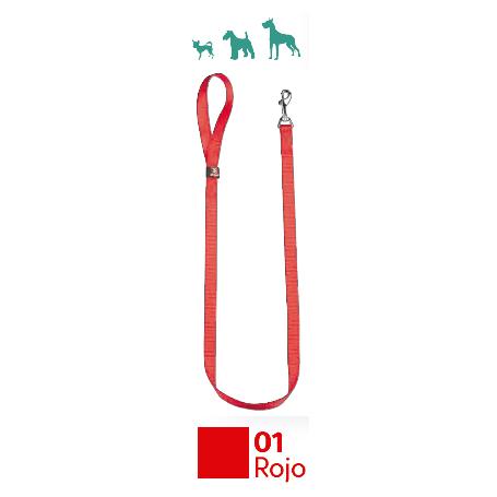 ARPPE CORREA NYLON 100 X 2.5 CMBASIC ROJO 2244012501