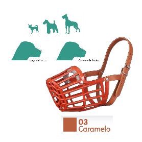 ARPPE BOZAL CESTA PLASTICO CARAMELO TALLA 2 1810010203