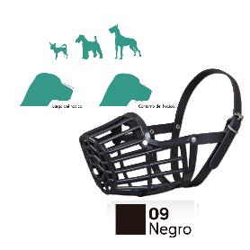 ARPPE BOZAL CESTA PLASTICO NEGRO TALLA 2 1810010209