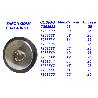 BAJA TAPON  LAVABO GOMA CAUCHO 36 CON CHAPA INOX 7263536