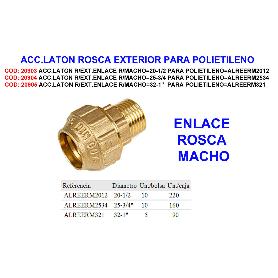 ACC.LATON R-EXT.ENLACE R-MACHO 32-1 PARA POLIETILE ALREERM321