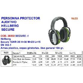 BAJA PERSONNA PROTECTOR AUDITIVO 9625 HELLBERG SECURE 1 SNR26
