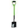 SIFER PALA CUADRADA M-ANILLA FIBRA VERDE 5519NY Nº 2